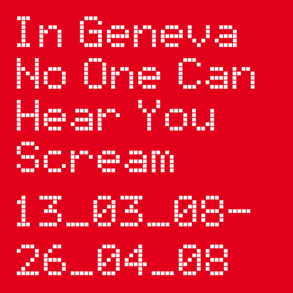 In Geneva No One Can Hear You Scream cover
